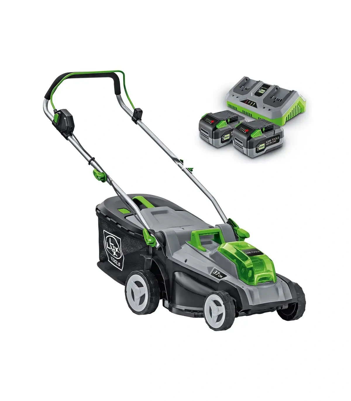 Akumulatorska kosilica PowerSystem 2 x 20 V / 37